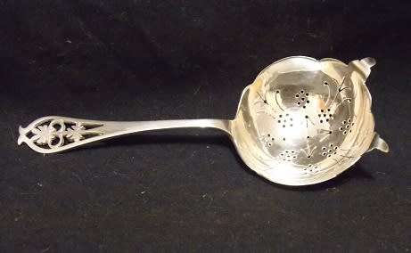 Beautiful Silver Tea Strainer