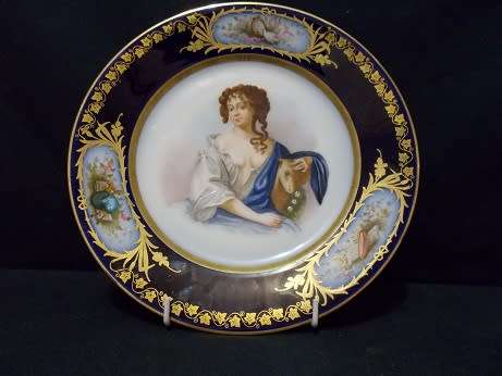Stunning Sevres Plate