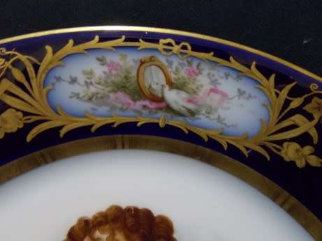 Stunning Sevres Plate