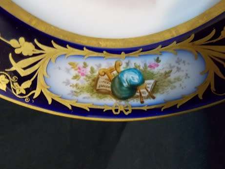 Stunning Sevres Plate