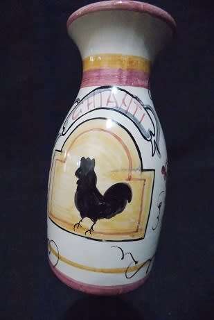 Italian Le Ceramiche  Chianti Decanter