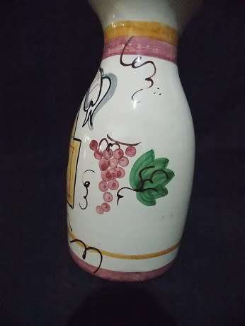Italian Le Ceramiche  Chianti Decanter