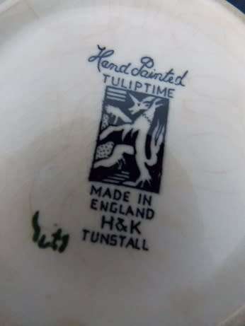 Porcelain Jug from HandK Tunstall in England