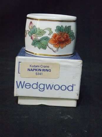 Wedgwood Kutani Crane Collection Napkin Ring