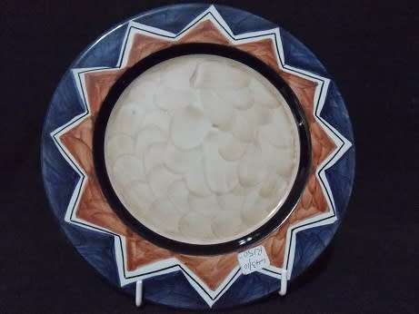 Set of Stunning and Extremely Rare Portuguese Bowl and Small Plate Raul da Bernarda