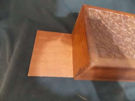 Beautifully Carved Wooden Box