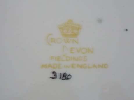 Beautiful Crown Devon Porcelain Casserole