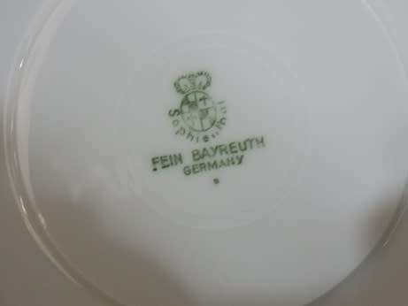 Fein Bayreuth Sophienthal Bavaria Coffee Set