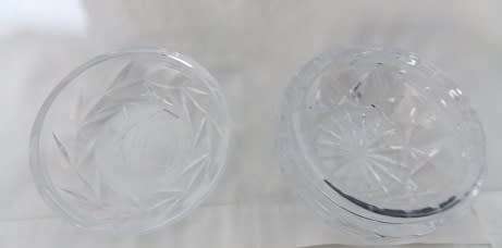 Cut Crystal Bowl and Lid