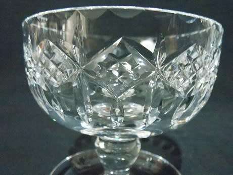 Webb Corbett Cut Crystal Dessert Bowls Set of Five