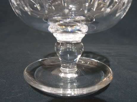 Webb Corbett Cut Crystal Dessert Bowls Set of Five