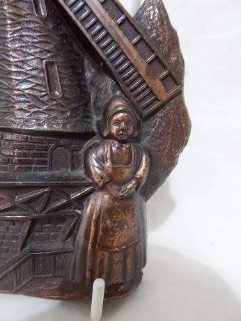 Copper Windmill Thermometer