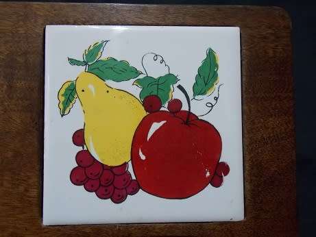 Wooden Cheese Board with Cutting Tile