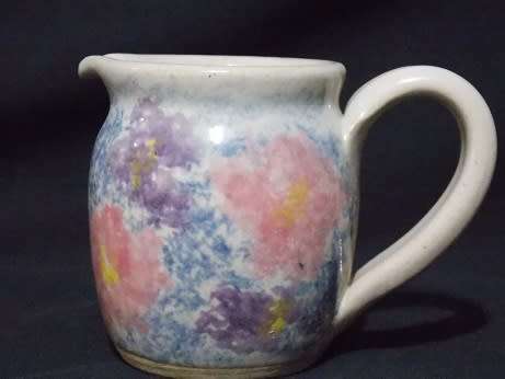 Glazed Pottery Milk Jug