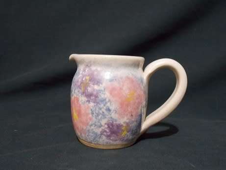 Glazed Pottery Milk Jug