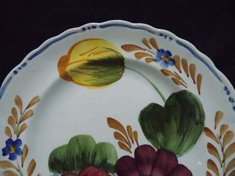 Belle Fiore Simpsons, Ironstone England small plate