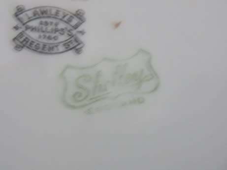 Shelley Beautiful Hand Signed Porridge Bowl