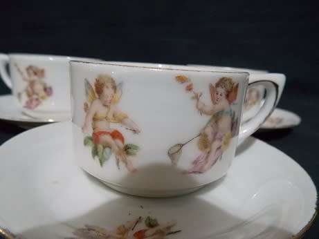 Three C.T. Altwasser Silesia  Espresso Cups and Saucers