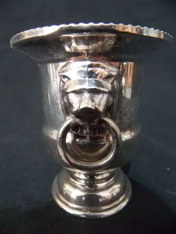 Stunning Silver Plated Miniature Wine Cooler