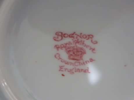 Royal Albert Small Plate and Saucer Bognor Collection