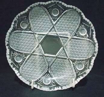Pressed Glass Trinket Bowl