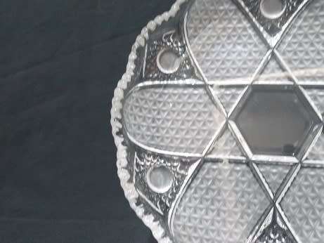 Pressed Glass Trinket Bowl