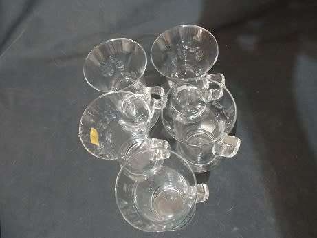 Seven Bodum Coffee Latte Glasses