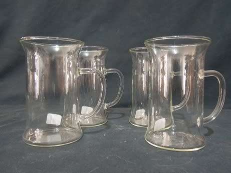 Seven Bodum Coffee Latte Glasses