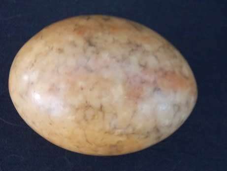 Set of  3 Three Egg Sized Agate Eggs