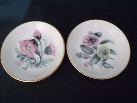 Royal Worcester Set of Two Pin Dishes
