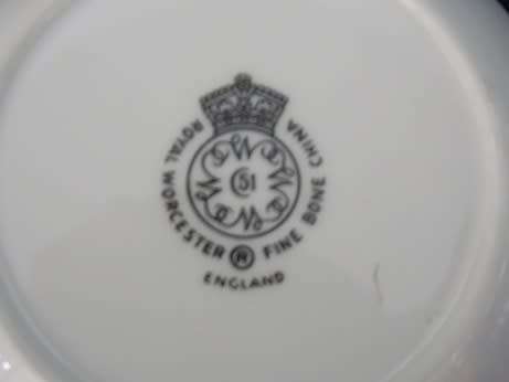 Royal Worcester Set of Two Pin Dishes