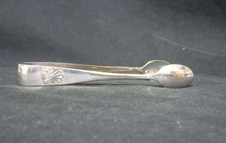 Silver Plated Sugar Cube Tongs