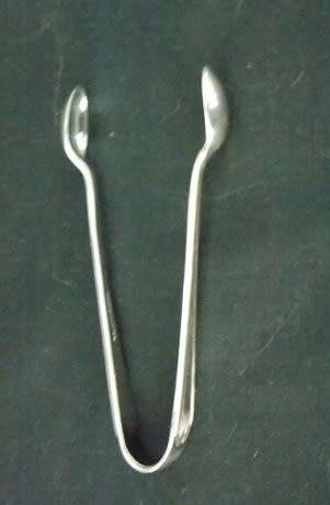 Silver Plated Sugar Cube Tongs