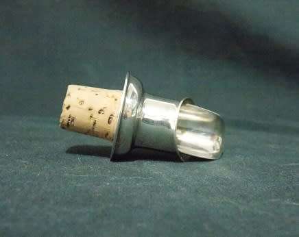 Silver Plated Wine Stopper