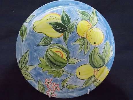 Beautiful and Colorful Pottery Plate from Chinaworks