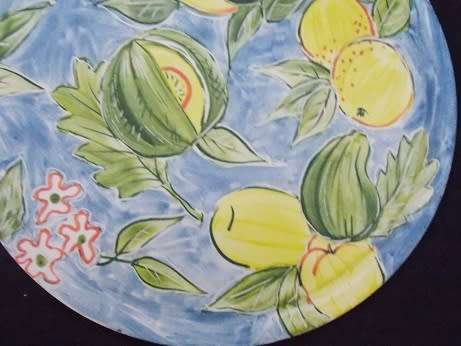 Beautiful and Colorful Pottery Plate from Chinaworks