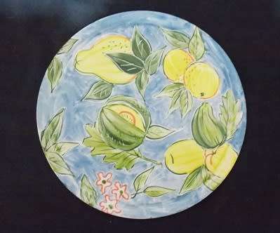 Beautiful and Colorful Pottery Plate from Chinaworks