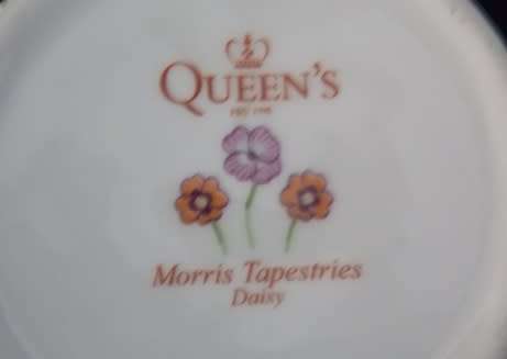 Queen`s Porcelain Coffee Mug