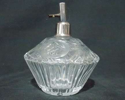 Stunning Cut Crystal Perfume Bottle