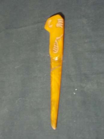 Vintage Bakelite Catalin Letter Opener