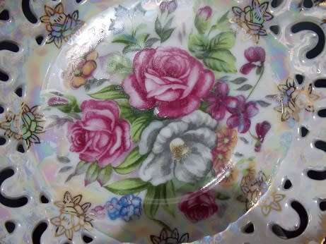 Pearlescent Tea Cup and Saucer