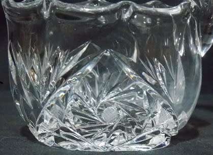 Carved Waterford Crystal Swan Trinket Bowl