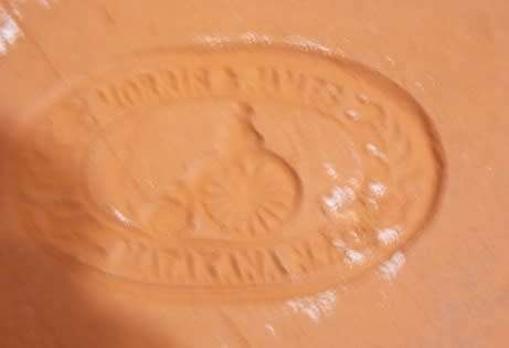 Stunning Terracotta Plate from Morris and James Matakana Potteries New Zealand