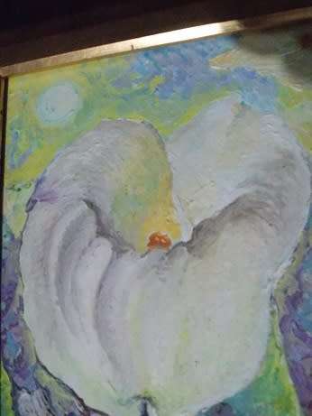 Lovely Original Arum Lily by Rochelle Beresford