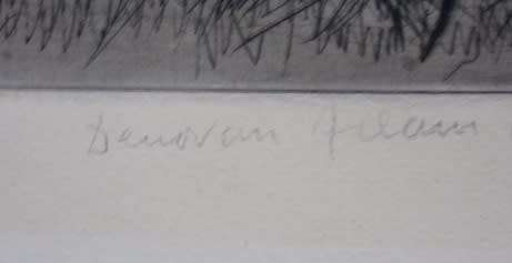 `The Bison` by Donovan Leroux Hand signed copy 1/50