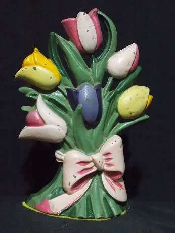 Cast Iron Tulip Door Stop