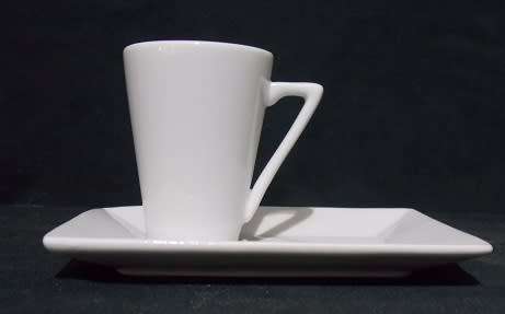 Set of Twelve Starter Plates with Sauce Cups
