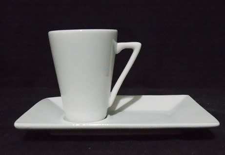 Set of Twelve Starter Plates with Sauce Cups