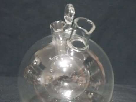 Glass Oil and Vinegar Bottle