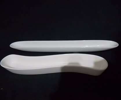 Set of Two Porcelain Snack Bowls
